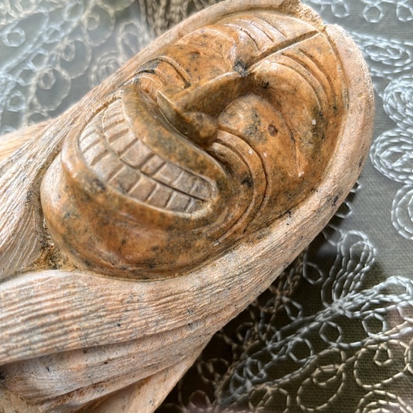 Original Leroy Hill  # 202 & Danelle Sandy stone sculptures. They are friends - Picture 11 of 16